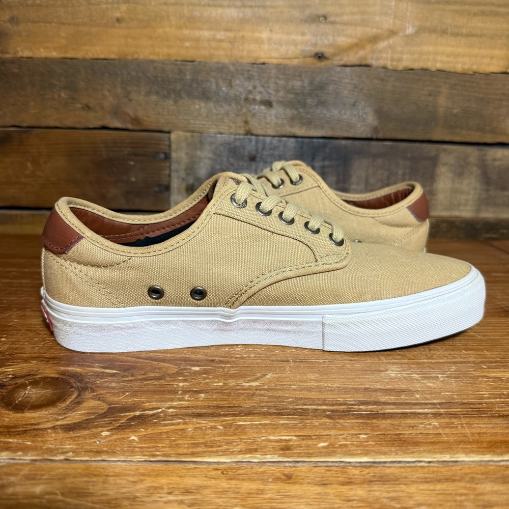 Vans Shoes Chima Ferguson Pro Reptile Khaki Tan size Men’s 7.5 Women’s 9.5 - Picture 6 of 10